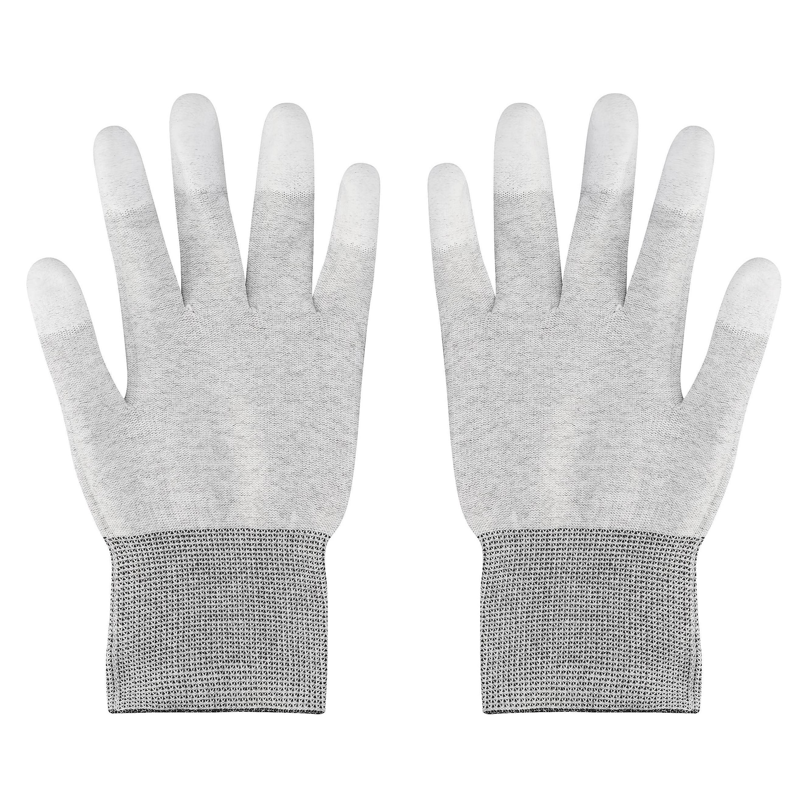 Tru Components TC-12539860 ESD Handschuhe Hellgrau Kleider-Grösse: XL 2 St. (XL) (TC-12539860)