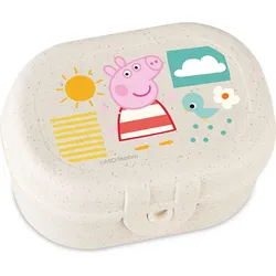 Pascal Baby-Lunchbox mini Peppa Pig sandfarbig