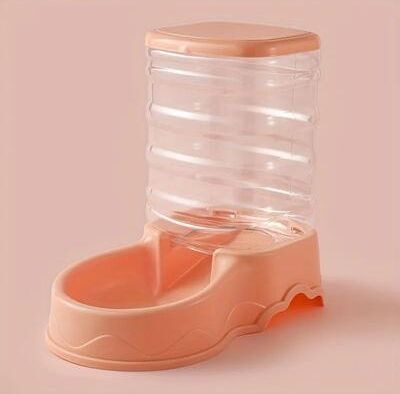 Uplifted Finds 3.8L Gravity Food And Water Hub pink Feeding