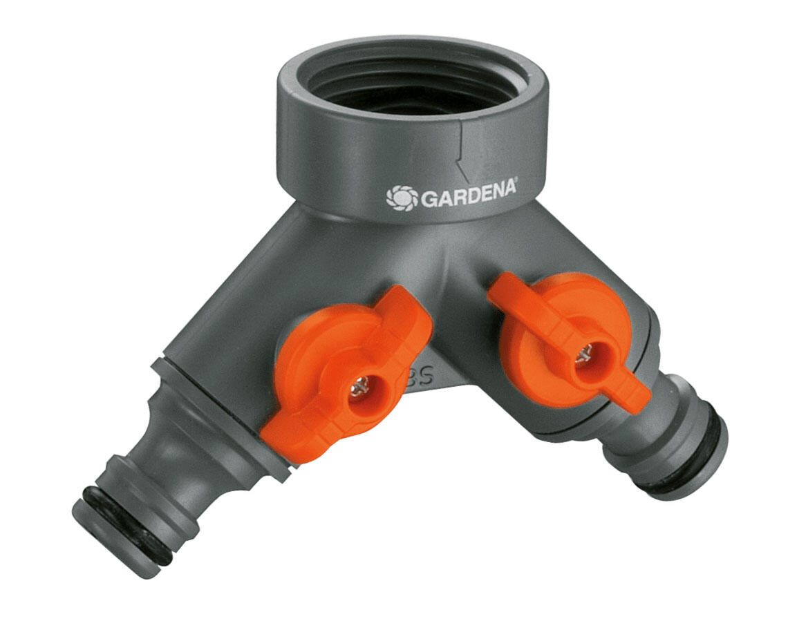 GARDENA Wasserverteiler für Gartenschlauch 2-Wege 940-20