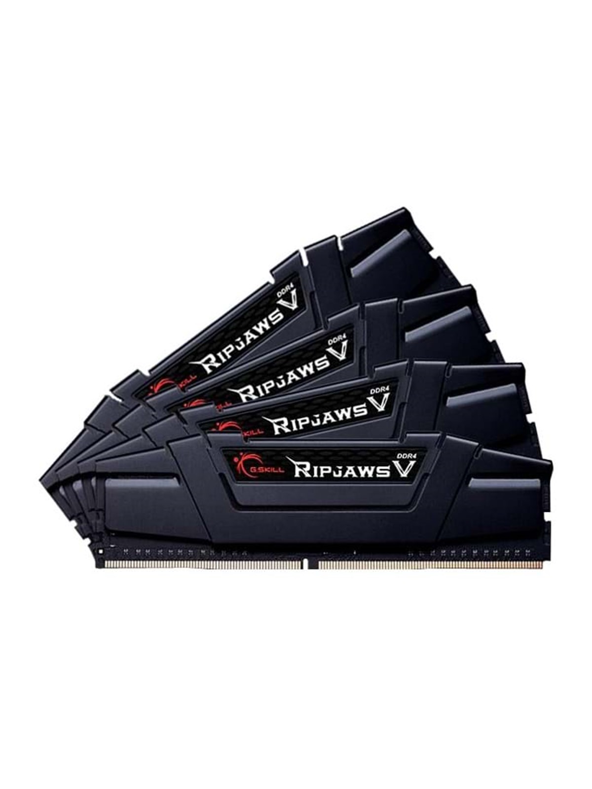 G.Skill Ripjaws V DDR4-3200 - 64GB - CL16 - Quad Channel (4 pcs) - Intel XMP - Schwarz