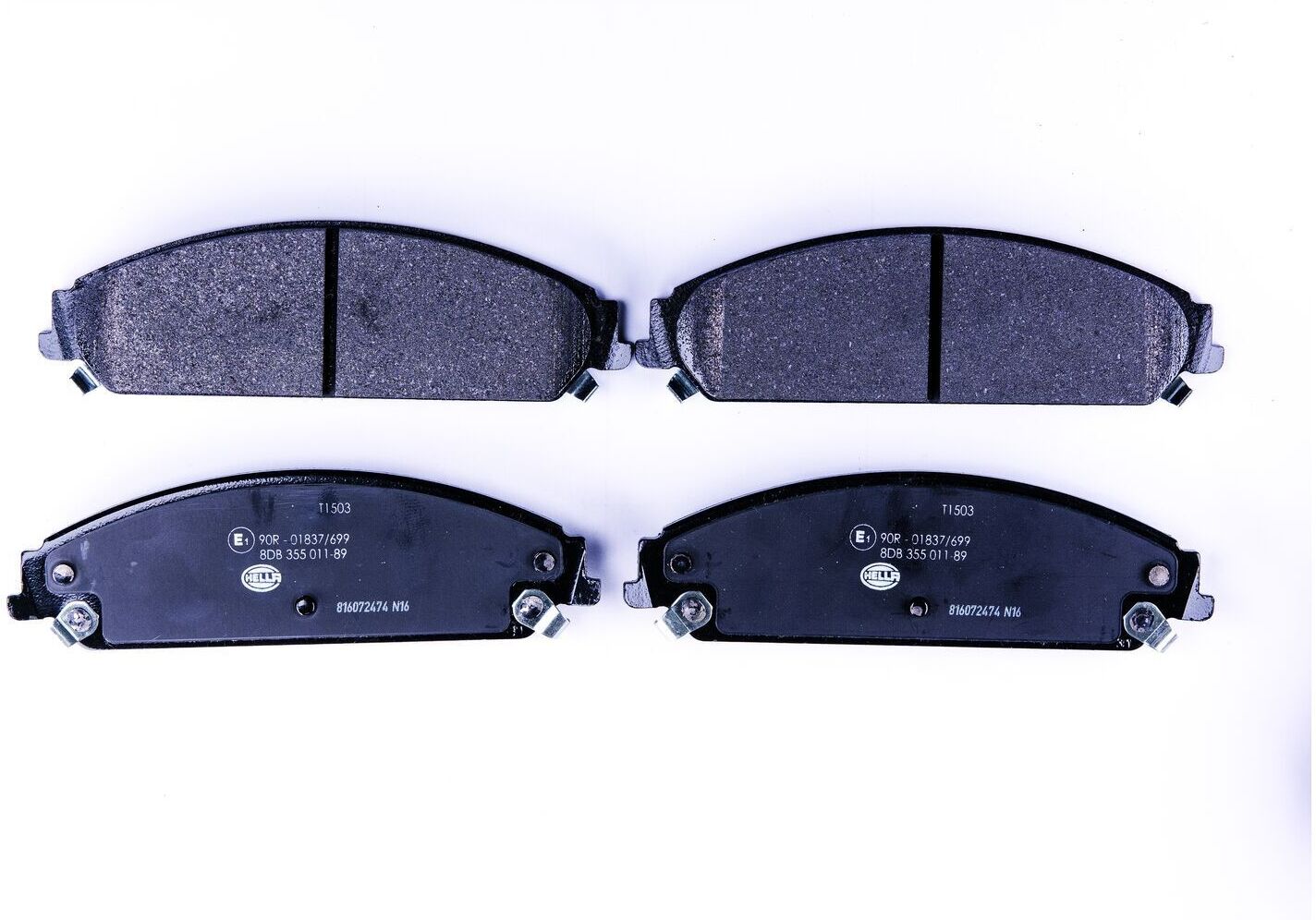 HELLA 8DB 355 011-891 Brake pad set