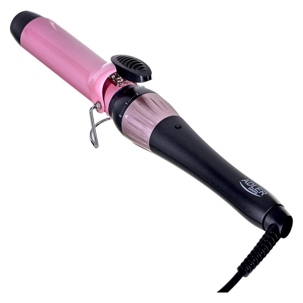 Adler AD 2118 Curling iron, Black/Pink (AD 2118)