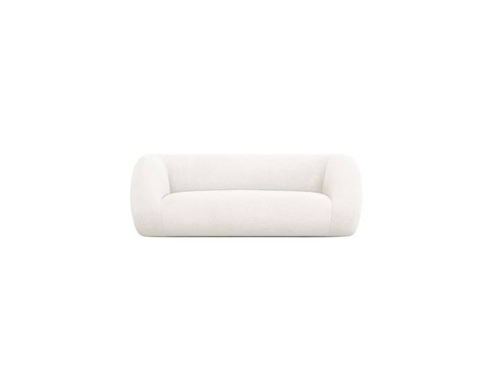 2-Sitzer Design Sofa „Essen“ Bouclé Weiss chosen by Bloomingloft