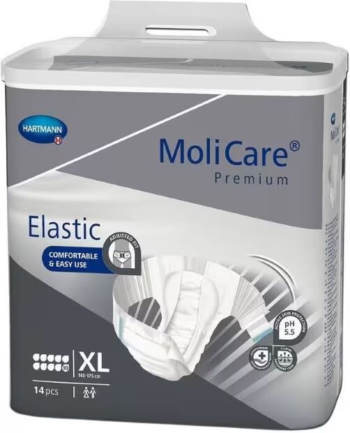 Molicare Premium Elastic 10 Gotas XL 14 unidades