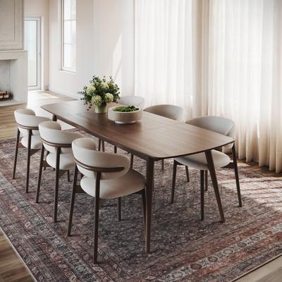 Nuloom Vionnet Bordered Traditional Washable Area Rug