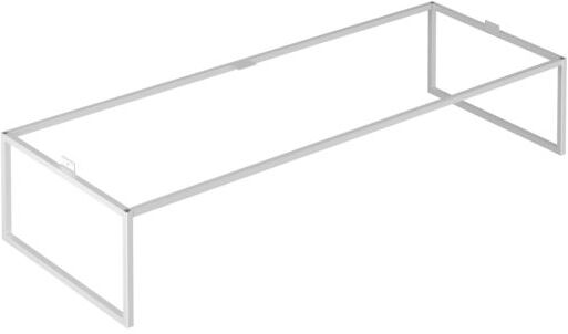 Keuco X-Line Bodengestell 33198970005 120x25,5x47cm, Dekor vulkanit matt beschichtet, Glas vulkanit matt