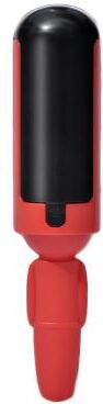 Inspired Deals Reusable Pet Hair Remover Roller For Furniture & Clothes, Washable Lint Roller For Pet Hair With Storage Compartment red
