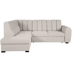 ECKSCHLAFSOFA Zoja links beige