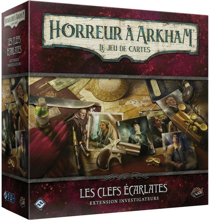 Fantasy Flight Games Horreur à Arkham JCE : Les Clefs Écarlates (Investigateurs)