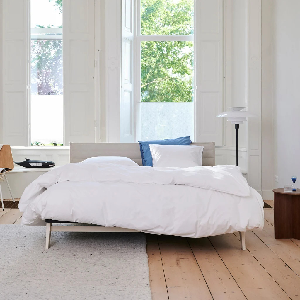 Auping Clear White Percale Dekbedovertrek 200 x 220 cm