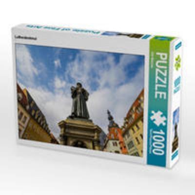 CALVENDO Puzzle Lutherdenkmal 1000 Teile Lege-Größe 64 x 48 cm Foto-Puzzle Bild von Dirk Meutzner