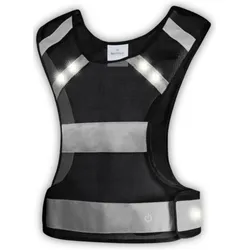 Hey Reflect, Unisex, Velojacke, High Visibility Sports Vest, Gelb, Schwarz