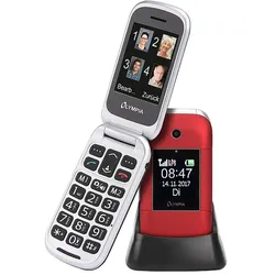 Olympia Janus - Drehen - Single SIM - 6,1 cm (2.4 Zoll) - Bluetooth - 800 mAh - Rot