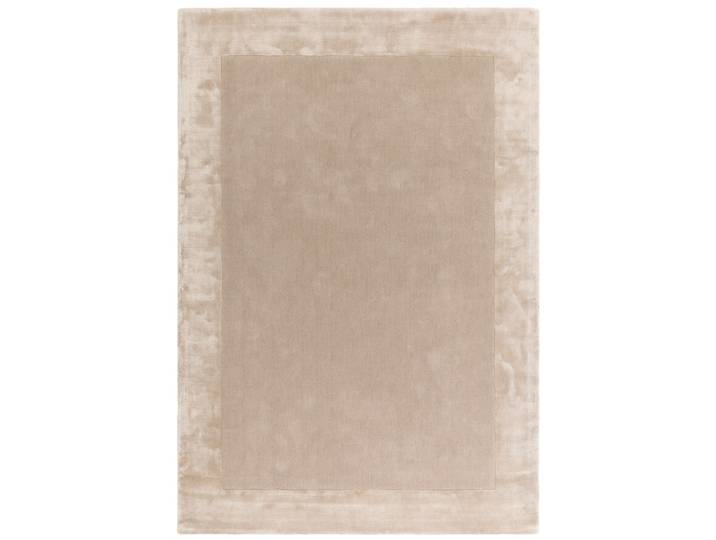 Tapis moderne en laine fait main beige 200x290 cm