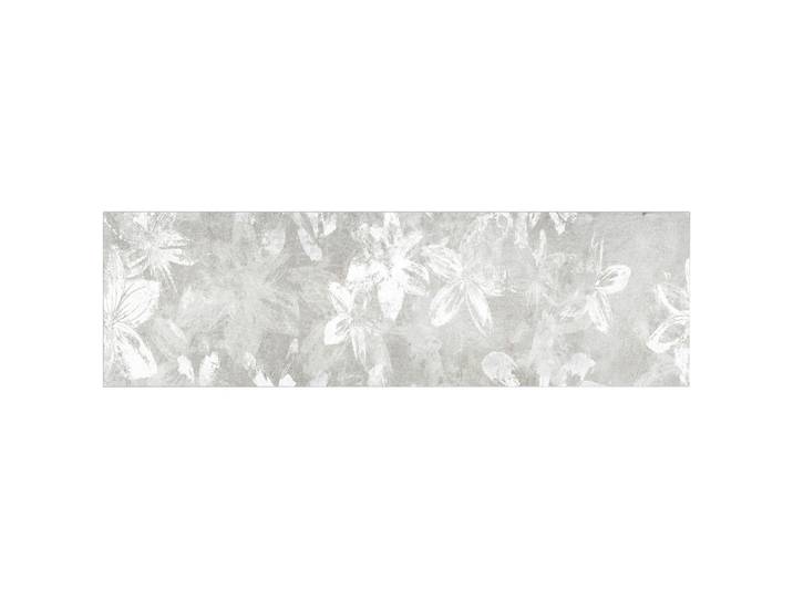 Fani Küchenrückwand Smart - Glas, Hellgrau, Metall, Kunststoff, Blume, 180x53.7x0.6 cm, mit Dekor, Spritzschutz, individuell zuschneidbar, Echtglas-Optik, eventuelle Anpassungen vor Ort nötig, Küchen, Küchenausstattung, Küchenrückwände