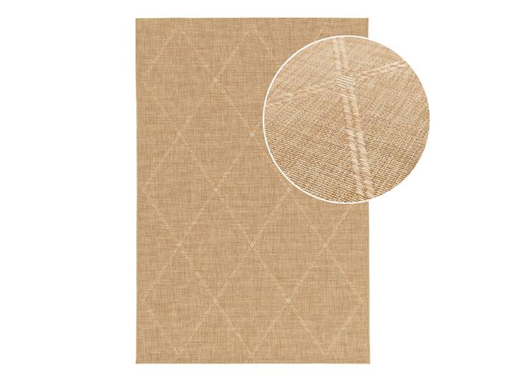 In- und Outdoorteppich Ramie Beige Polypropylen 160 x 230cm