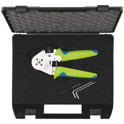 Rennsteig Vierdornzange MicroCrimp 0,03 - 0,5 mm2 / AWG 32 - 20, im Kunststoffkoffer - 8730 0000 61