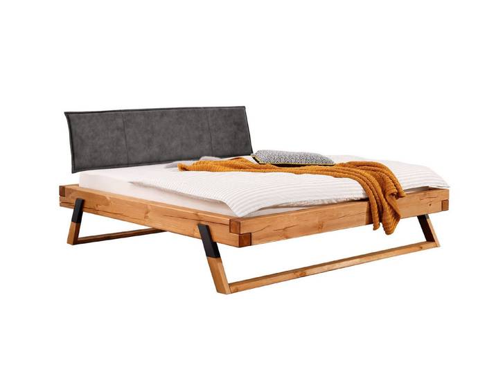 Woodroom Massivholzbett Ypern (Liegefläche: 140 × 200, 160 × 200 und 200 × 200 cm), massive Kiefer eichefarbig geölt