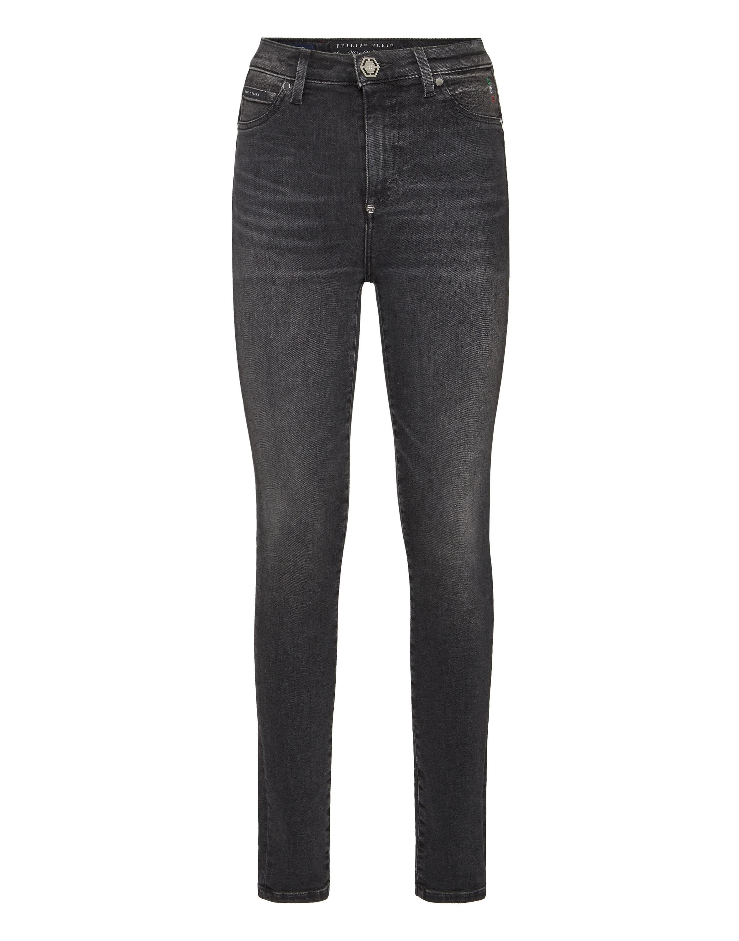 Jeggings Mit Hoher Taille