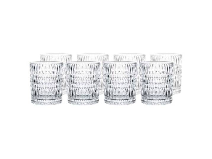 Nachtmann 8-teiliges Becher-Set, Trinkgläser mit Schliff, Kristallglas, 304 ml, Ethno, 105799