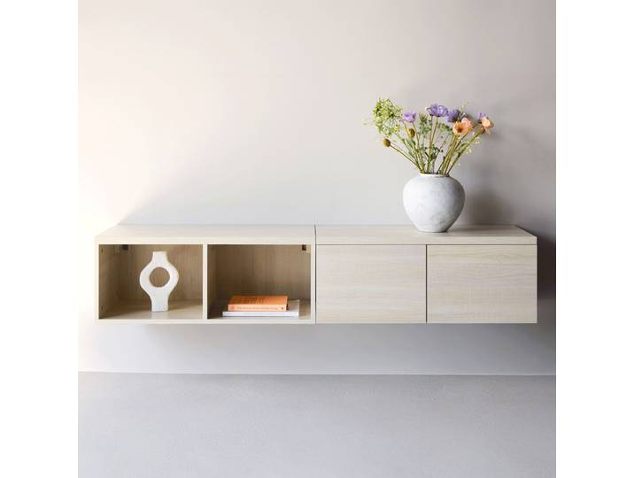Nohr Zwevend TV-meubel Electa 180cm - Whitewash