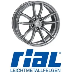 Rial X12 8x19 5/112 ET46 metal-grey