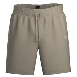 BOSS Waffle Nightwear Shorts Beige Medium Herren