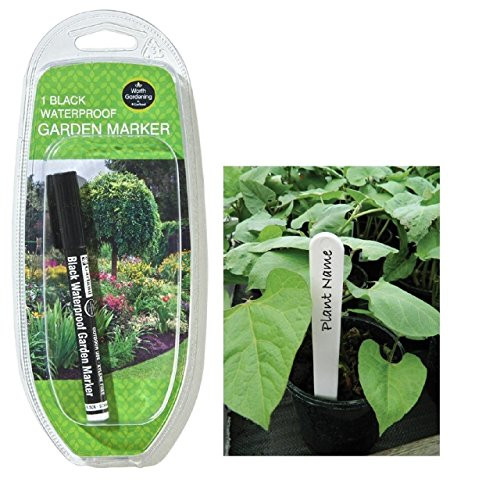 W0850 Garland waterdichte tuinmarker zwart