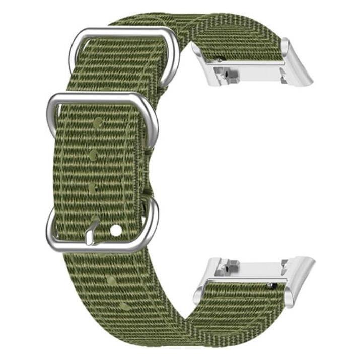 Cover-Discount OPPO Watch Free - Nylon Ersatzarmband grün (Nylon) (680604320F)