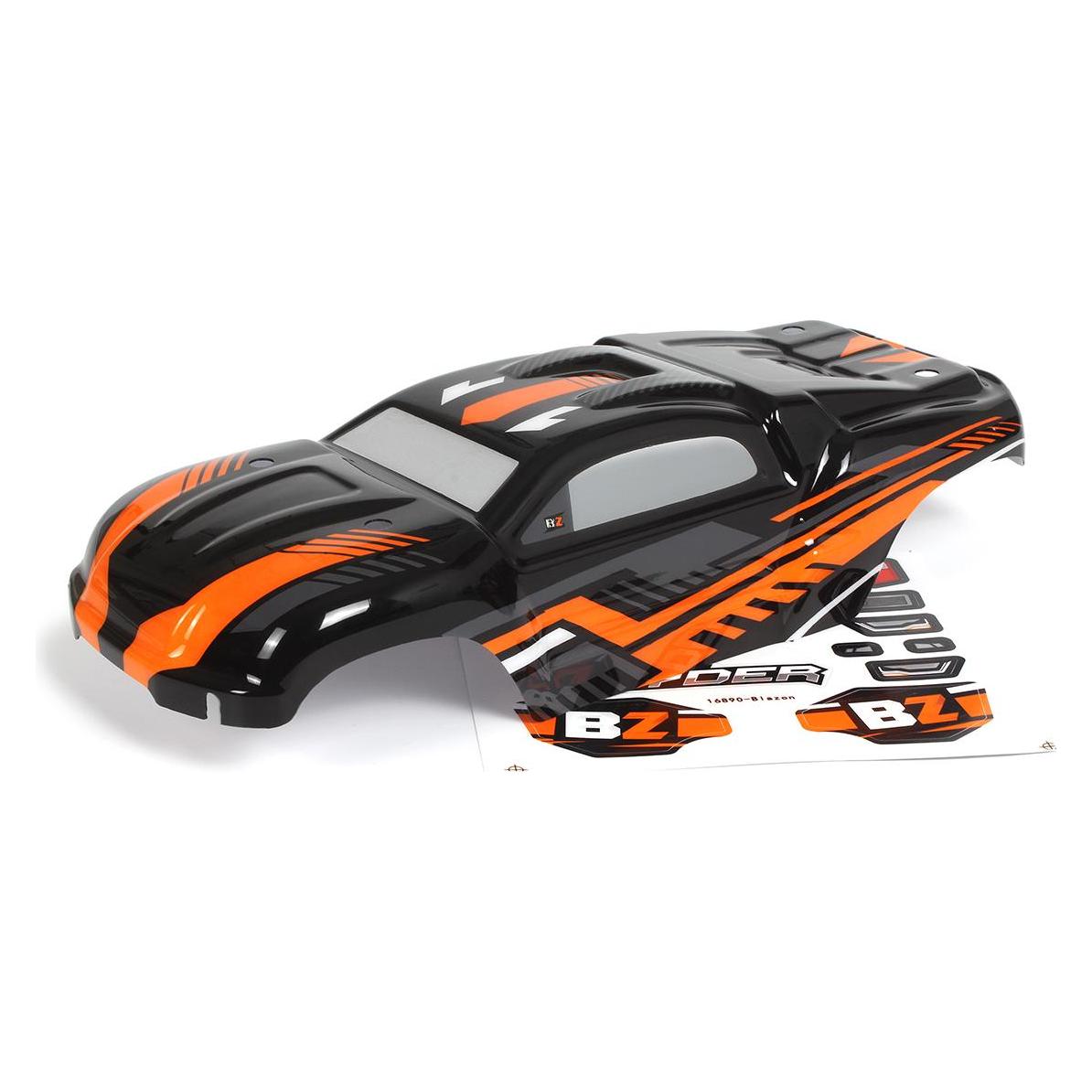 Blackzon Slyder ST Body (Black/Orange) (BL540193)