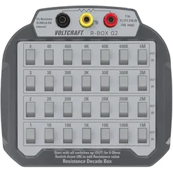 Voltcraft, Multimeter, Widerstandsdekade R-Box 02 (Prüfstecker)