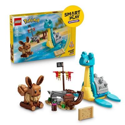 LEGO Pokémon SMART Play: Evoli und Lapras auf Schatzsuche kompatibles Set 72162