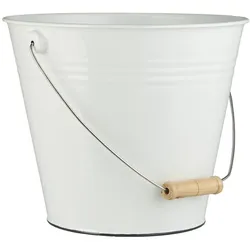 IB Laursen Eimer Emaille, H: 24, Ø 29 cm