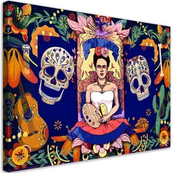 WANDBILD frida kahlo los muertos