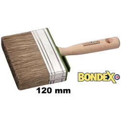 Profi  Pinsel  Flächenstreicher  120mm  Mischborste  für  Bondex  Lasur,  Öl  und  Wetterschutzfarbe