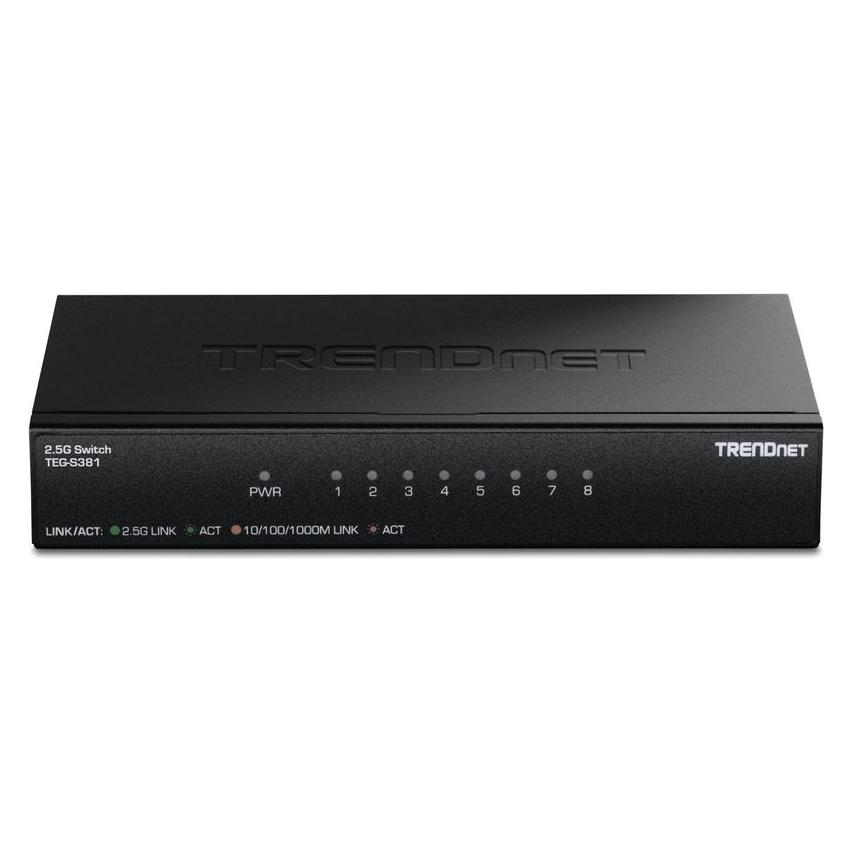 Trendnet 8-Port 2.5G Switch (8 Ports) (TEG-S381)