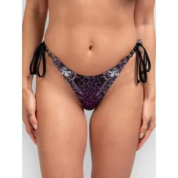 Affliction Medallion Bikini Bottom purple Gr. L