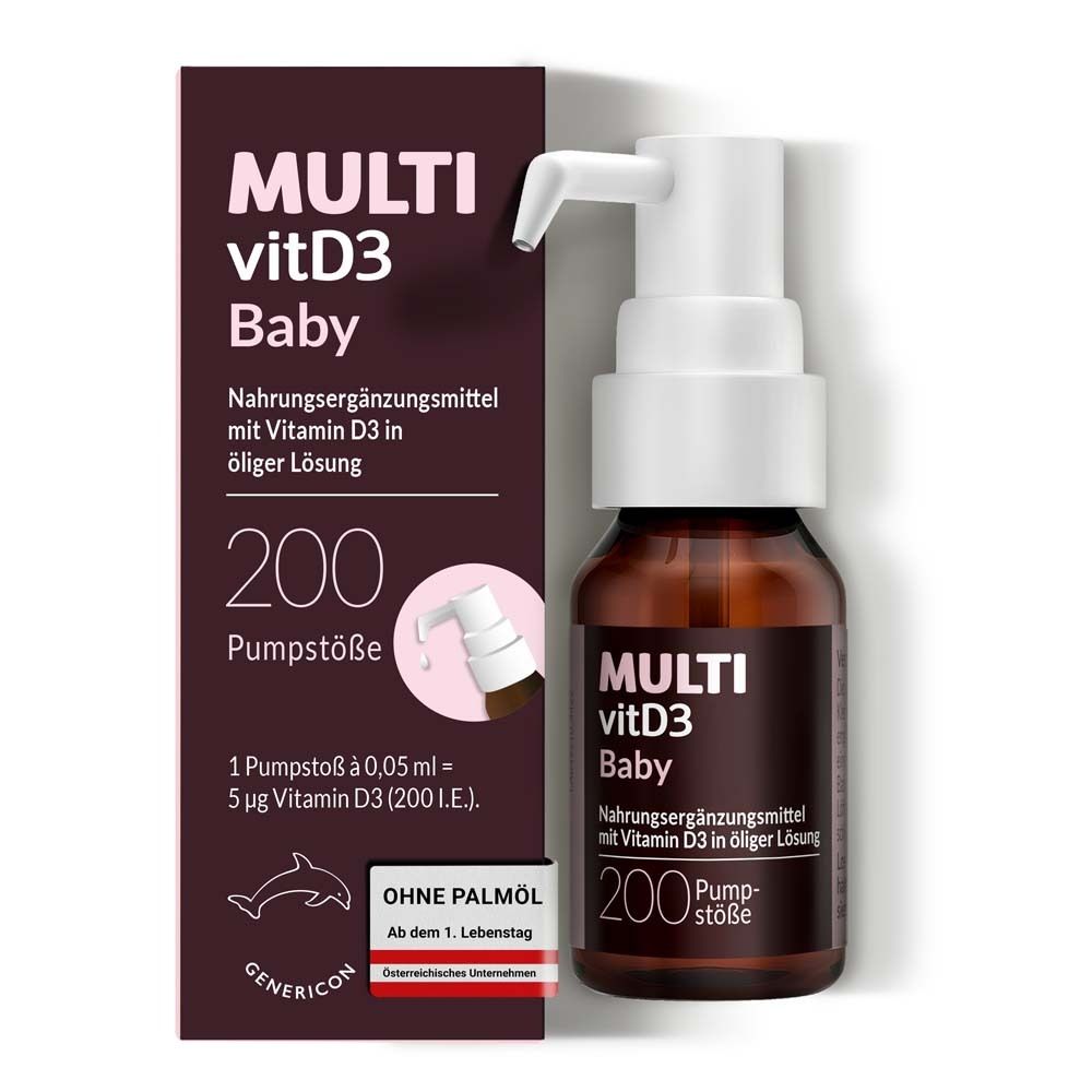 Multivitd3 Baby Pumplösung 10 ml
