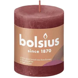 4x Bolsius, Kerzen, Stumpenkerze 'Rustiko Shine' (1x)