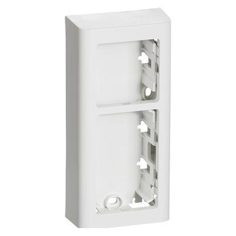 LK Fuga underlag 2,5 modul Softline, hvid. (AAK503D6525)