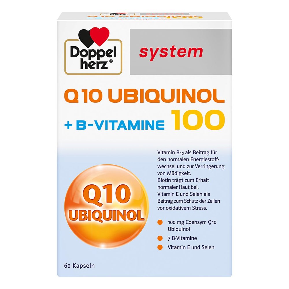 Queisser Pharma GmbH & Co. KG Doppelherz system Coenzym Q10 Ubiquinol Kapseln 17305689