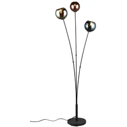 Reality Leuchten Stehlampe Sheldon Alu, Eisen, Stahl & Metall