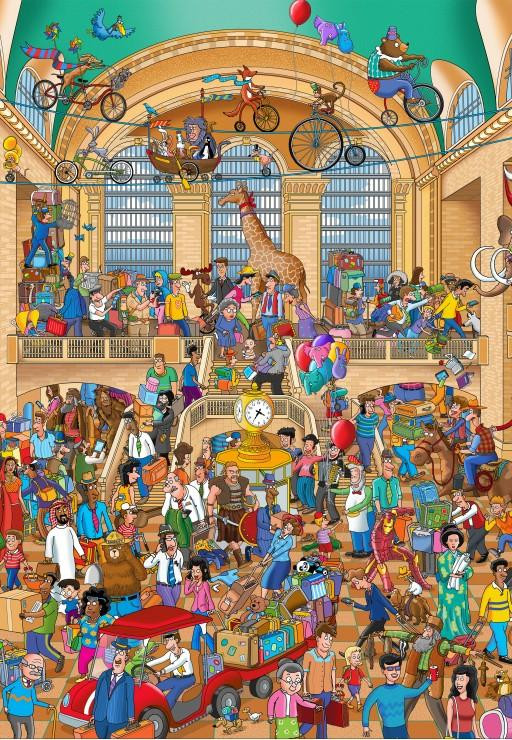 Grafika Puzzle Grand Central - 1000 stukjes