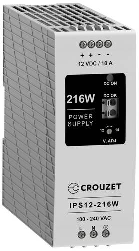 Crouzet 89452241 Industrienetzteil 12V 18A 216W Inhalt 1St.