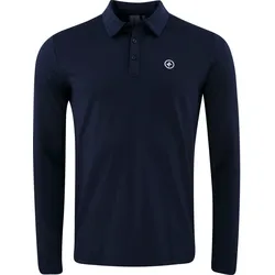 Cross Polo Thermo, Langarm, navy