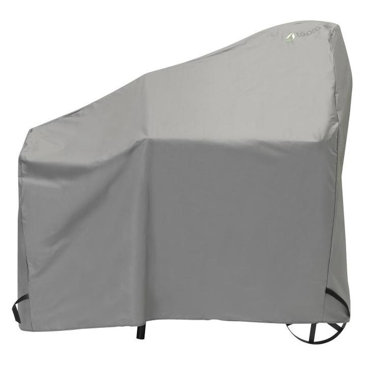 Tepro Schutzhlle fr Smoker oval mittel 73,7x125,7x119,4 cm Polyester schwarz (4011964084070)