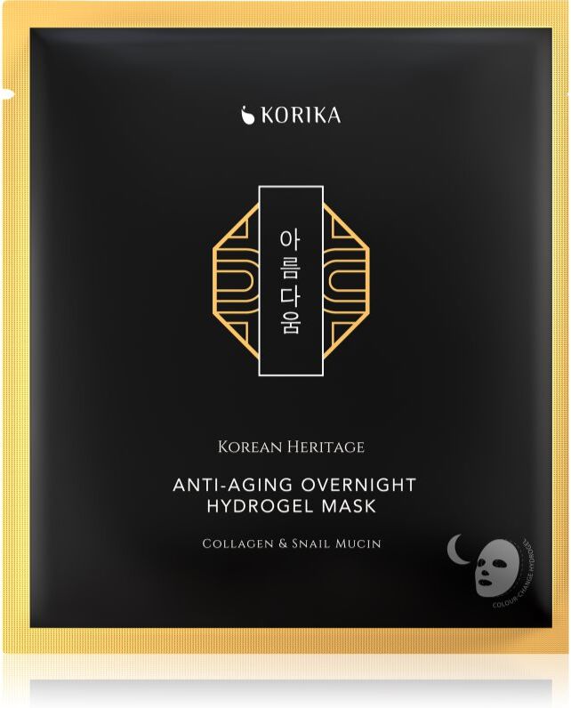 KORIKA Korean Heritage Collagen & Snail Mucin masque hydrogel anti-âge 34 g