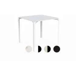 Vondom »QUARTZ« Outdoor Tisch quadratisch White / 79x79 cm