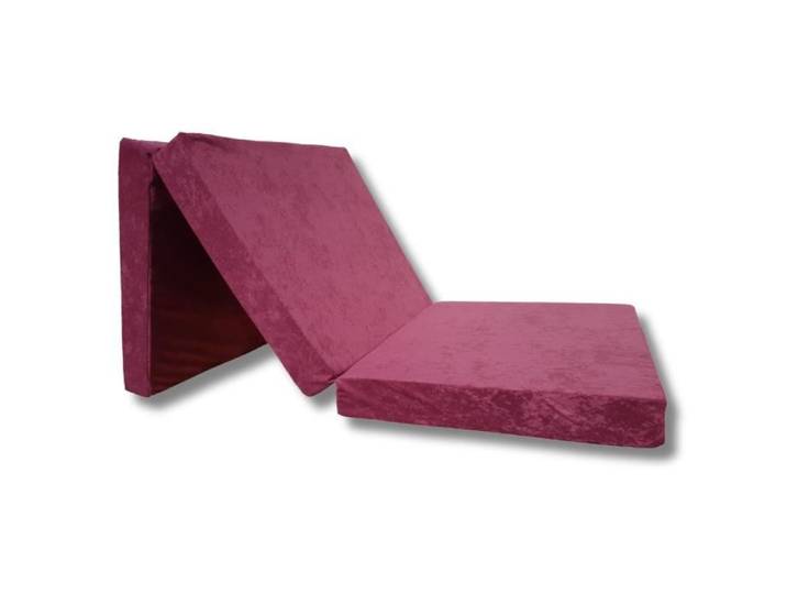 Matelas Pliable - NATALIA SPZOO - Futon 190x90cm - Housse Lavable - Mousse PU - Confort Ferme